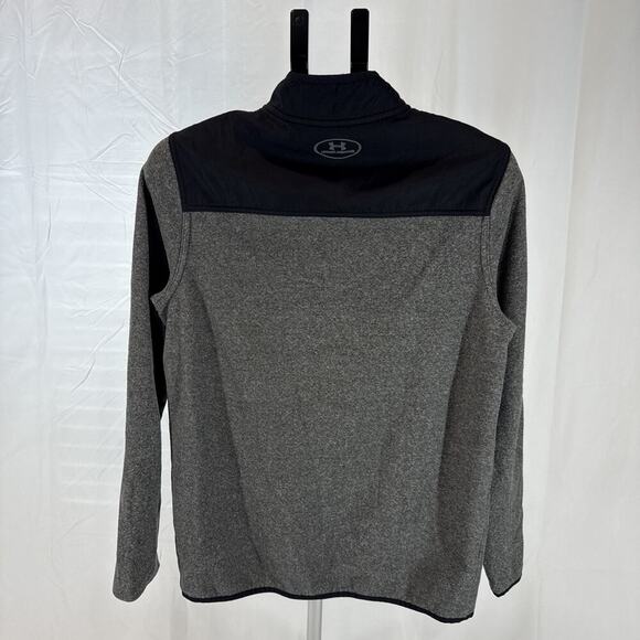 Under Armour Men's Hybrid Sweater Grey And Black Size: S - Picture 2 of 7